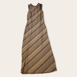 Donna Morgan Patterned Maxi Dress